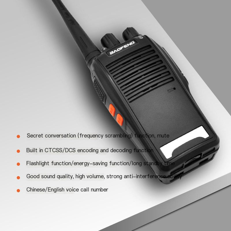 Mini Walkie Talkie With Flashlight